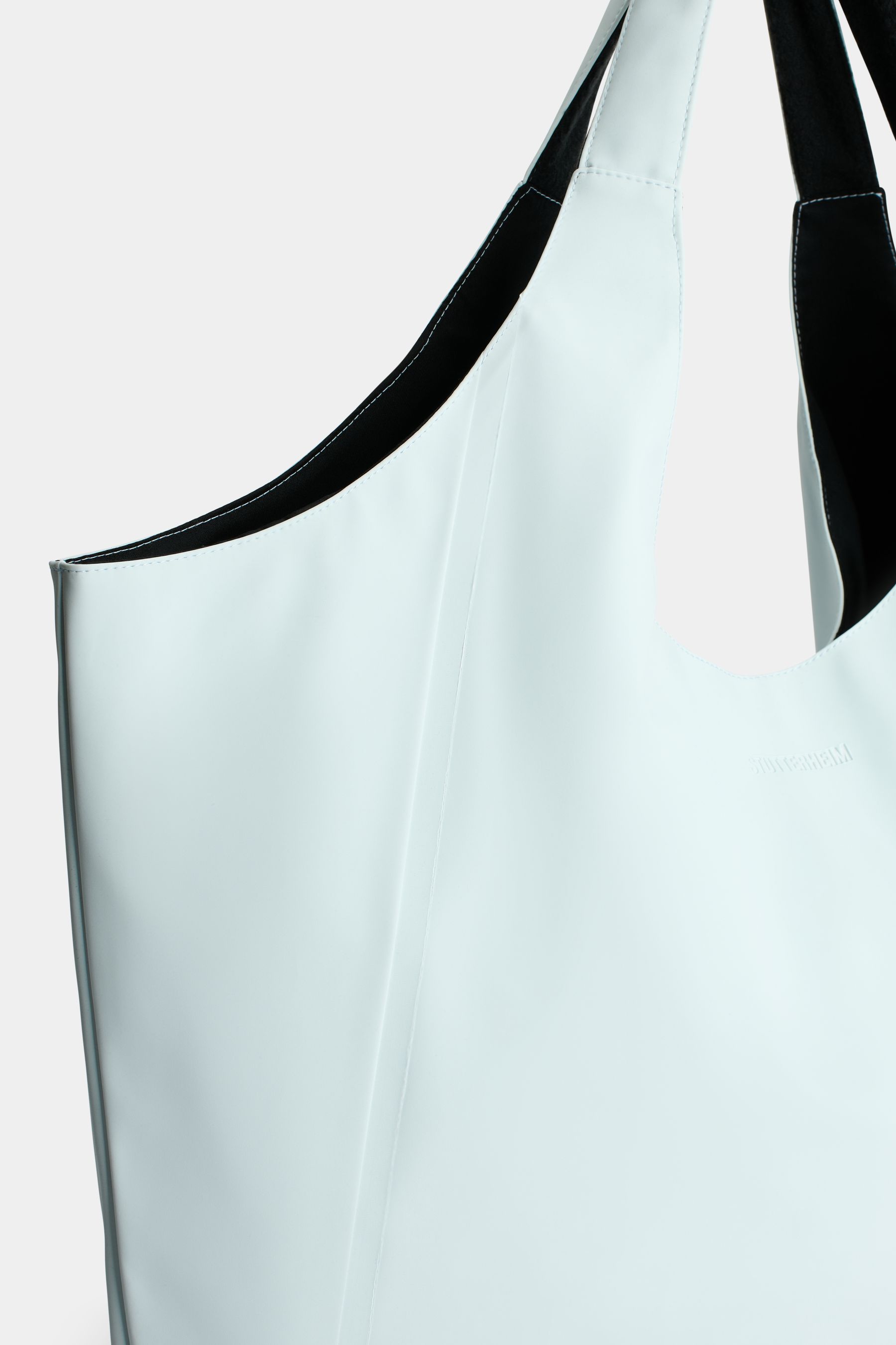 stutterheim svea puffer bag matte frost grey accessories bags tote-bags