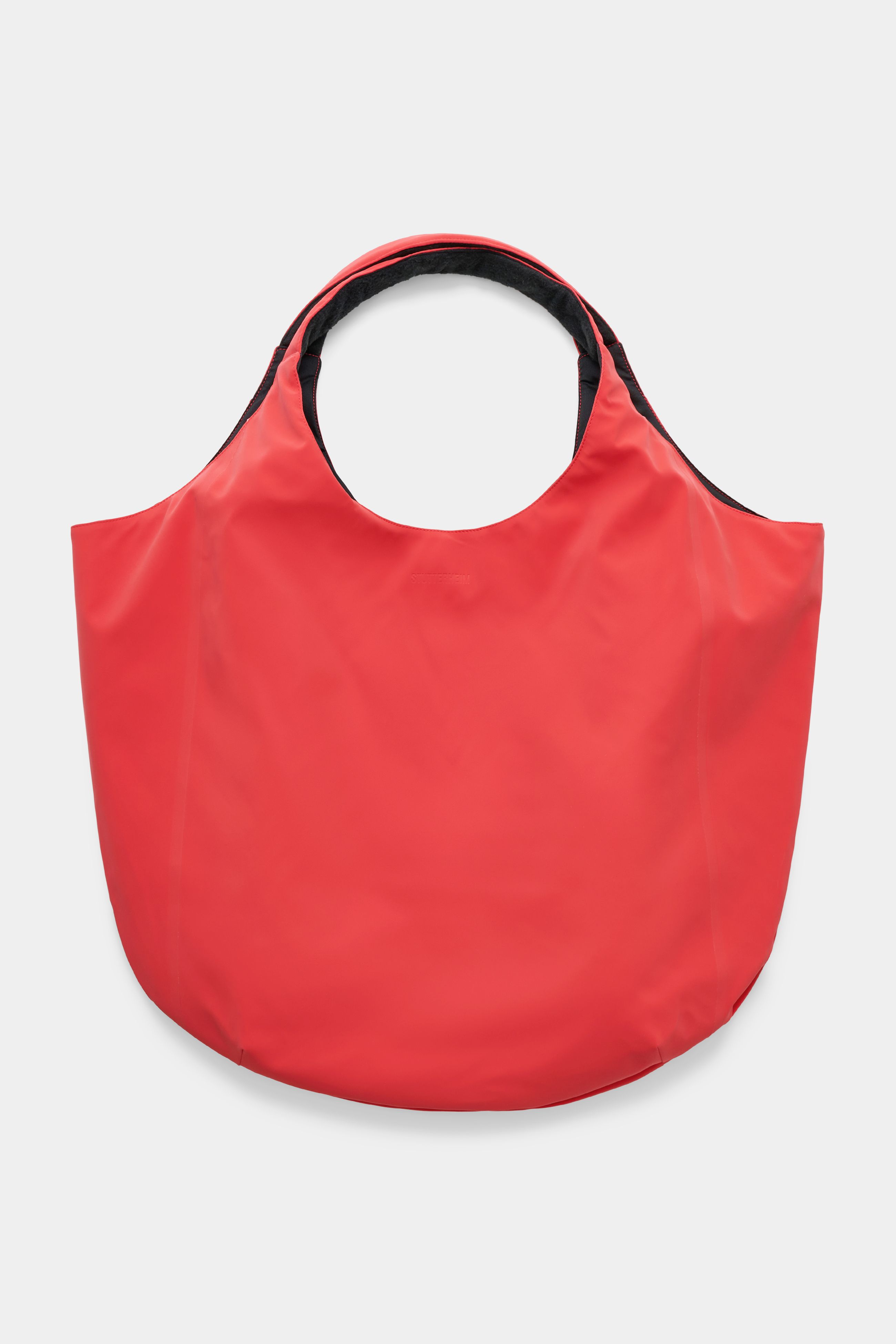 stutterheim svea puffer bag matte washed red accessories bags tote-bags