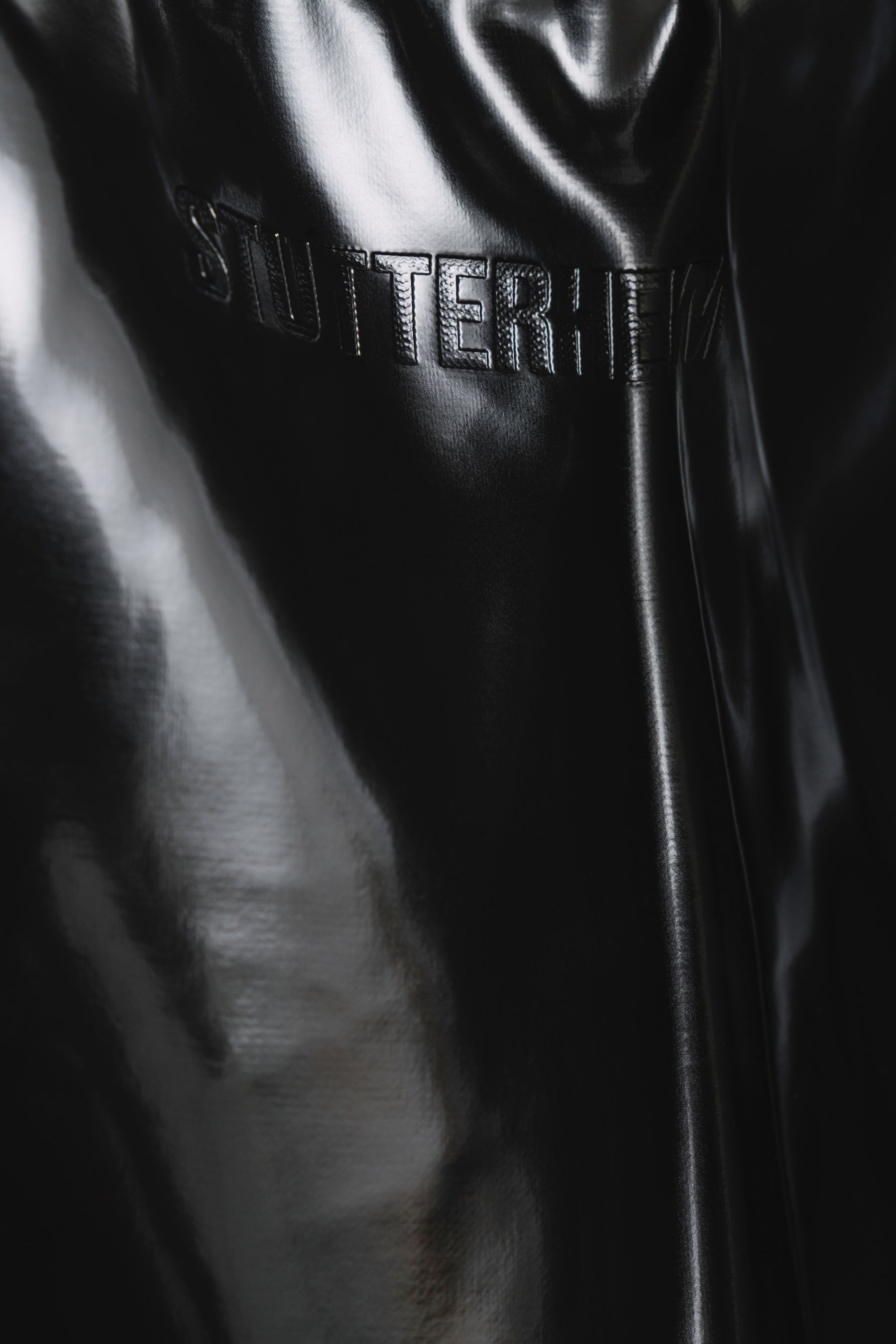 stutterheim svea puffer bag opal black accessories bags tote-bags