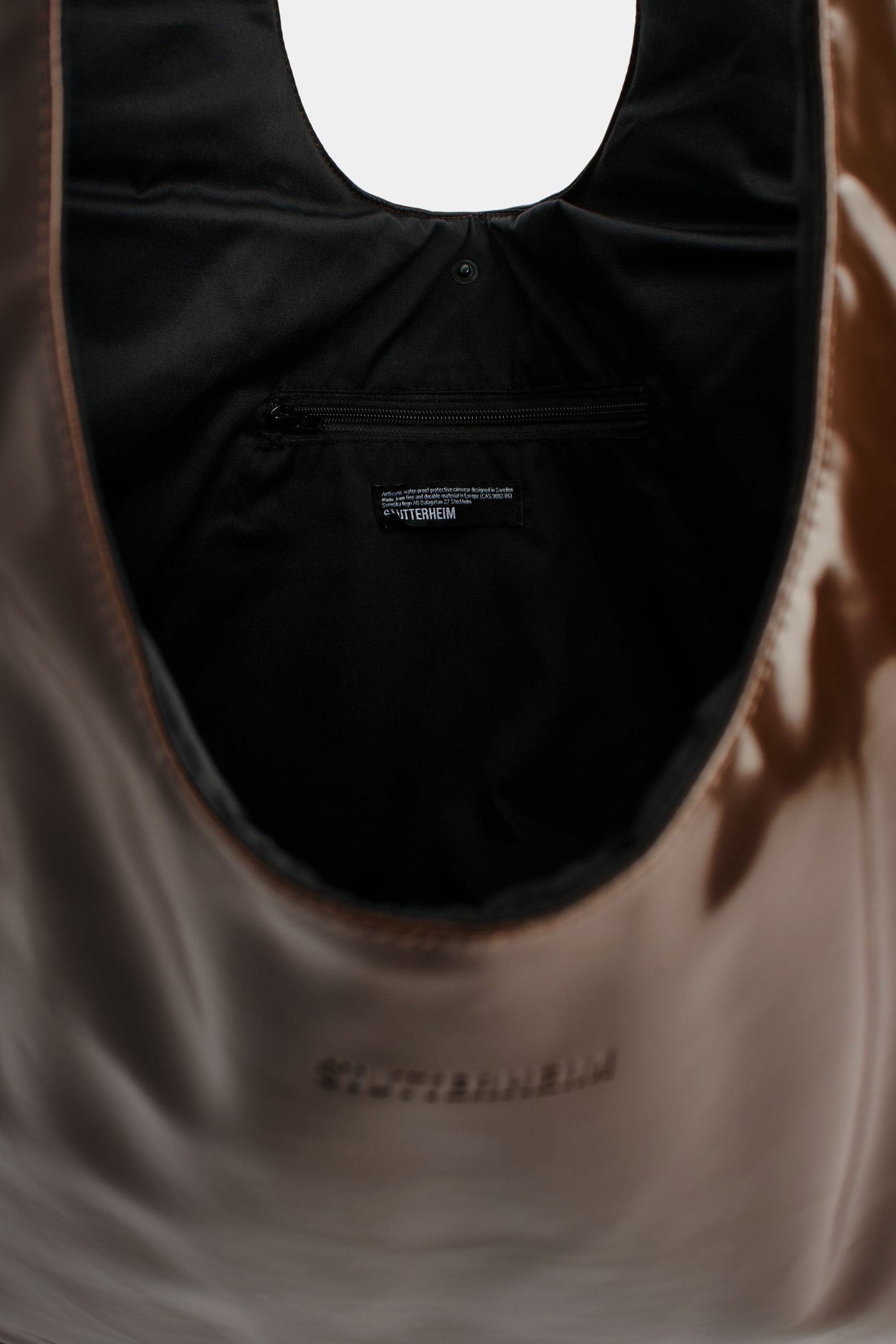 stutterheim svea puffer bag opal dark brown accessories bags tote-bags