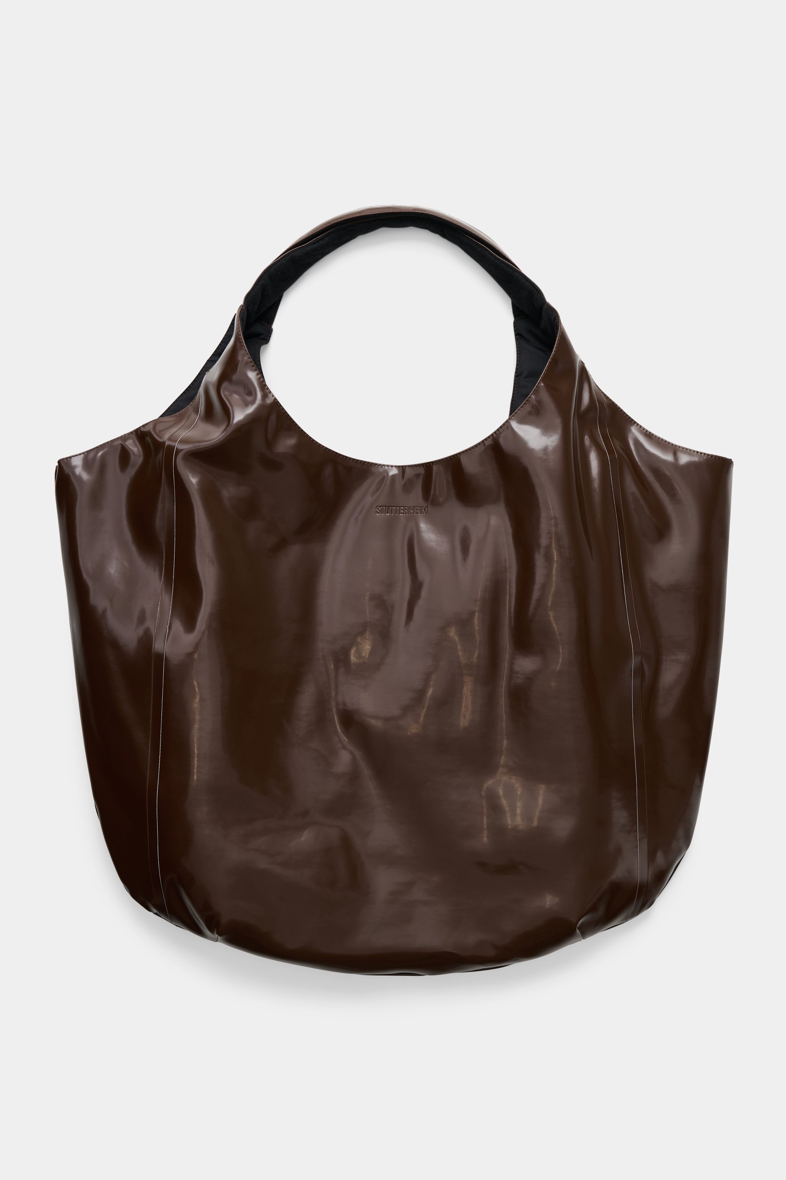 stutterheim svea puffer bag opal dark brown accessories bags tote-bags