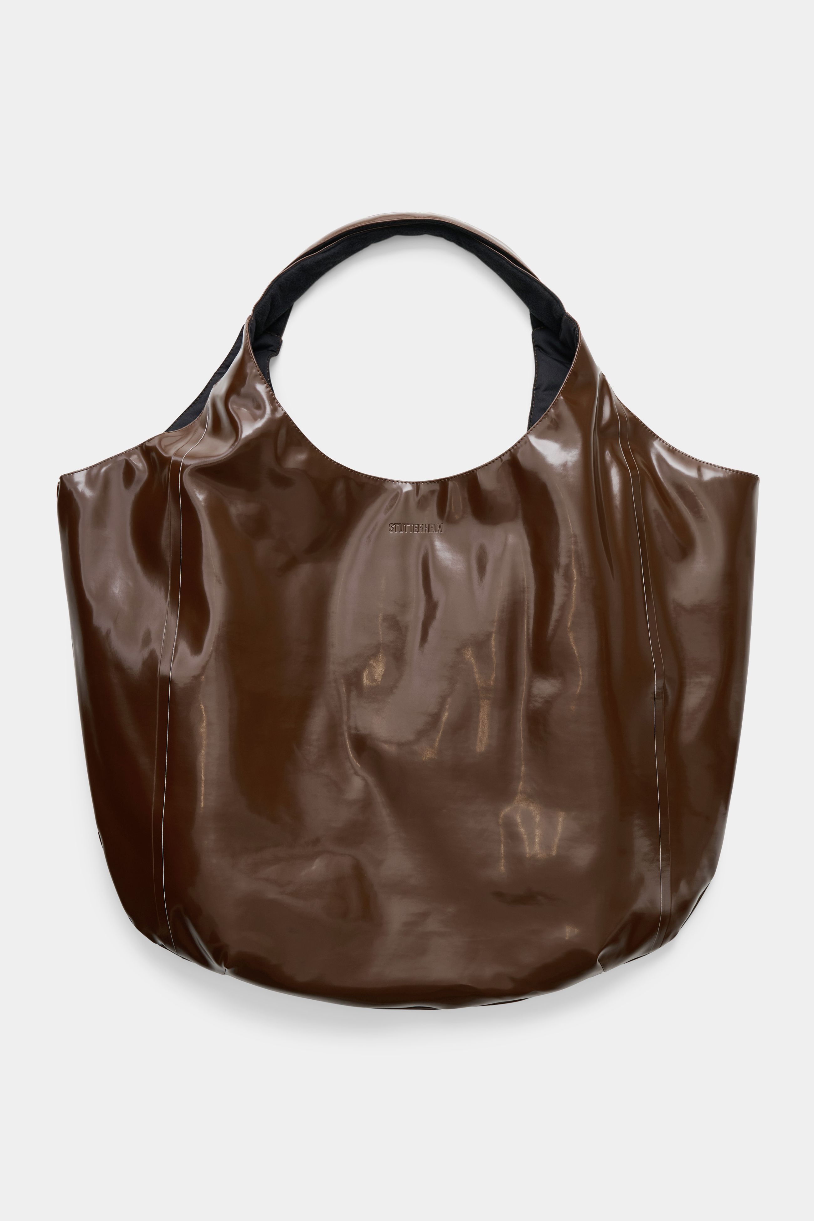 stutterheim svea puffer bag opal dark brown accessories bags tote-bags