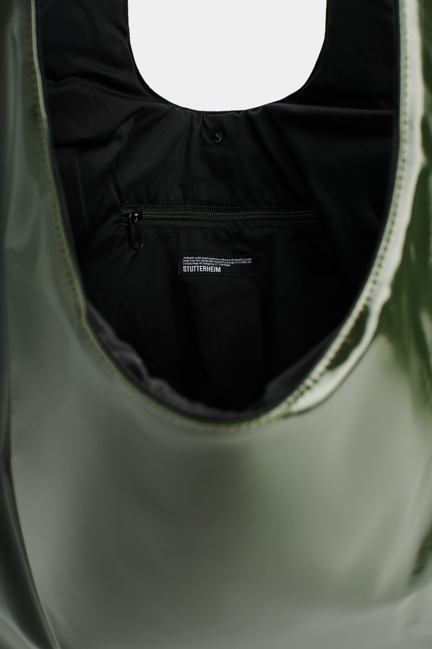 stutterheim svea puffer bag opal green accessories bags tote-bags