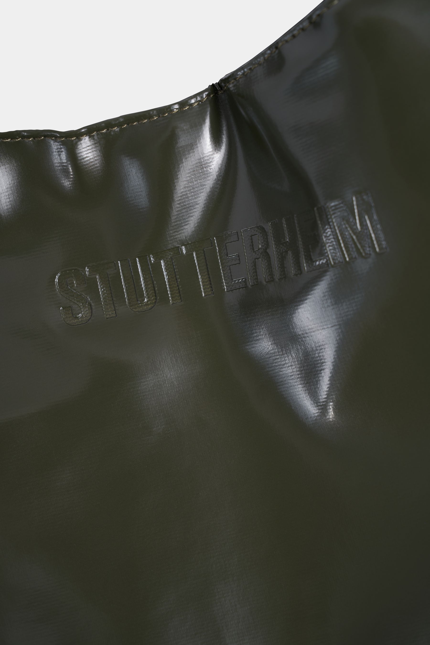 stutterheim svea puffer bag opal green accessories bags tote-bags