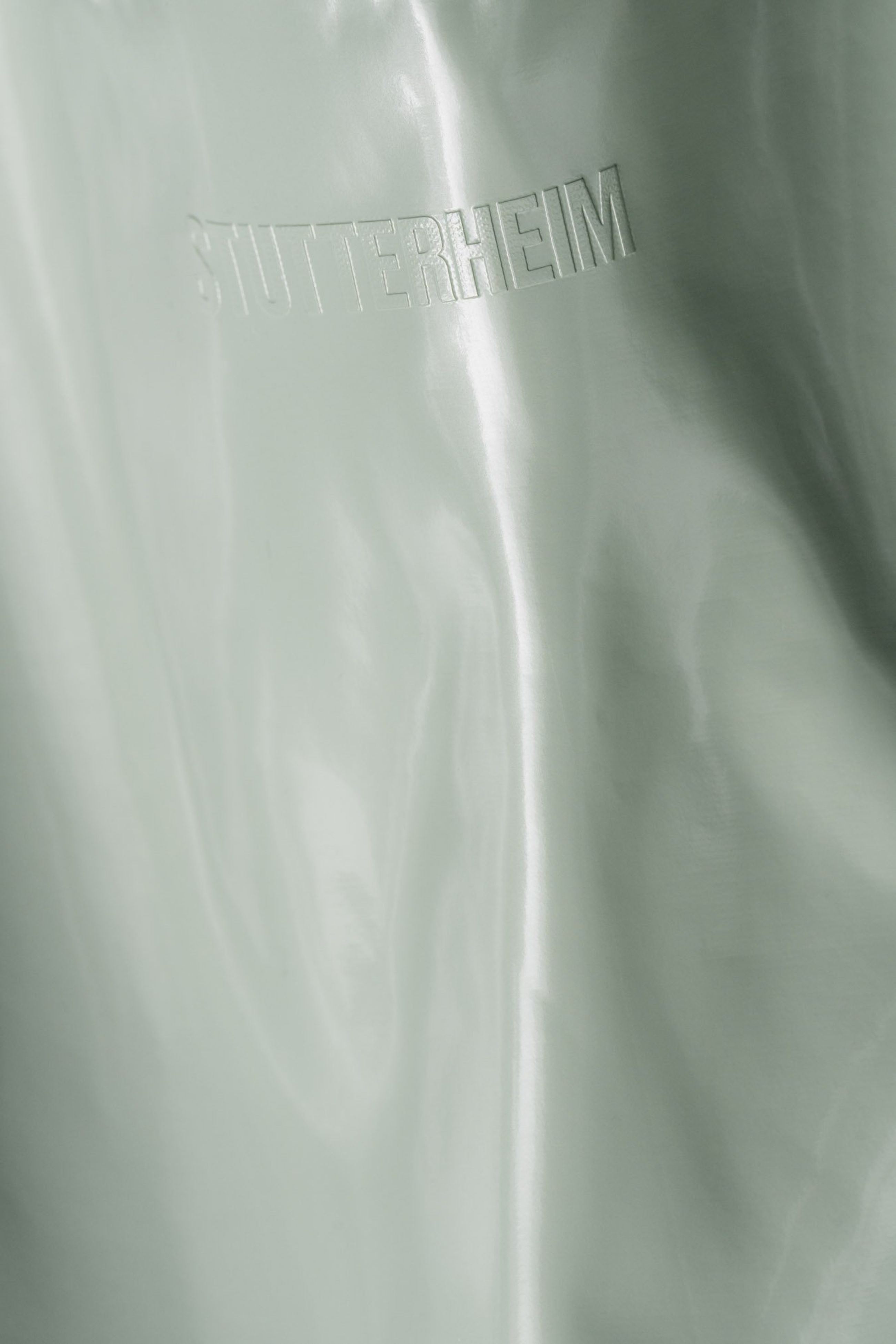 Stutterheim Svea Puffer Bag Opal In Green