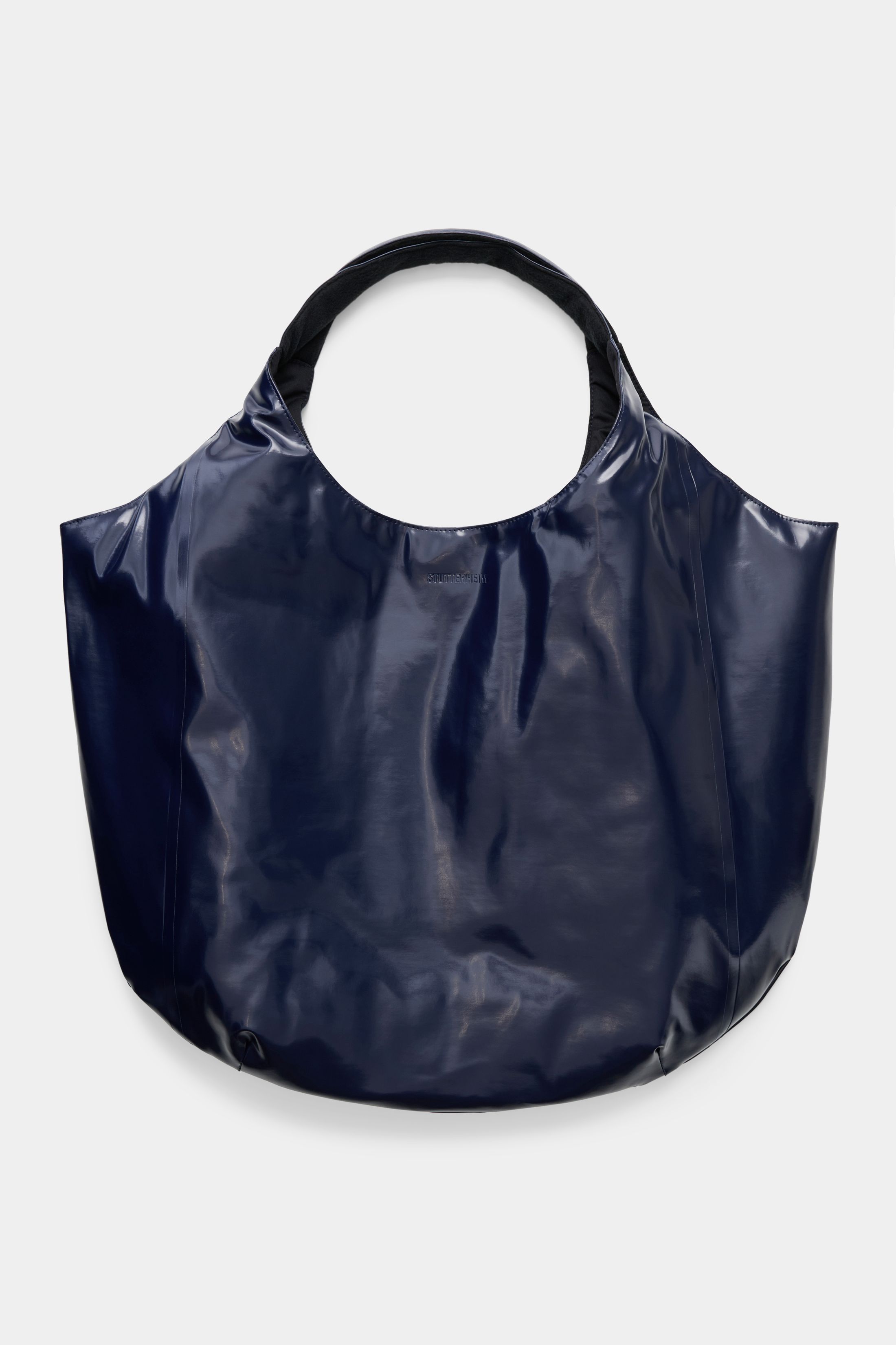stutterheim svea puffer bag opal navy accessories bags tote-bags