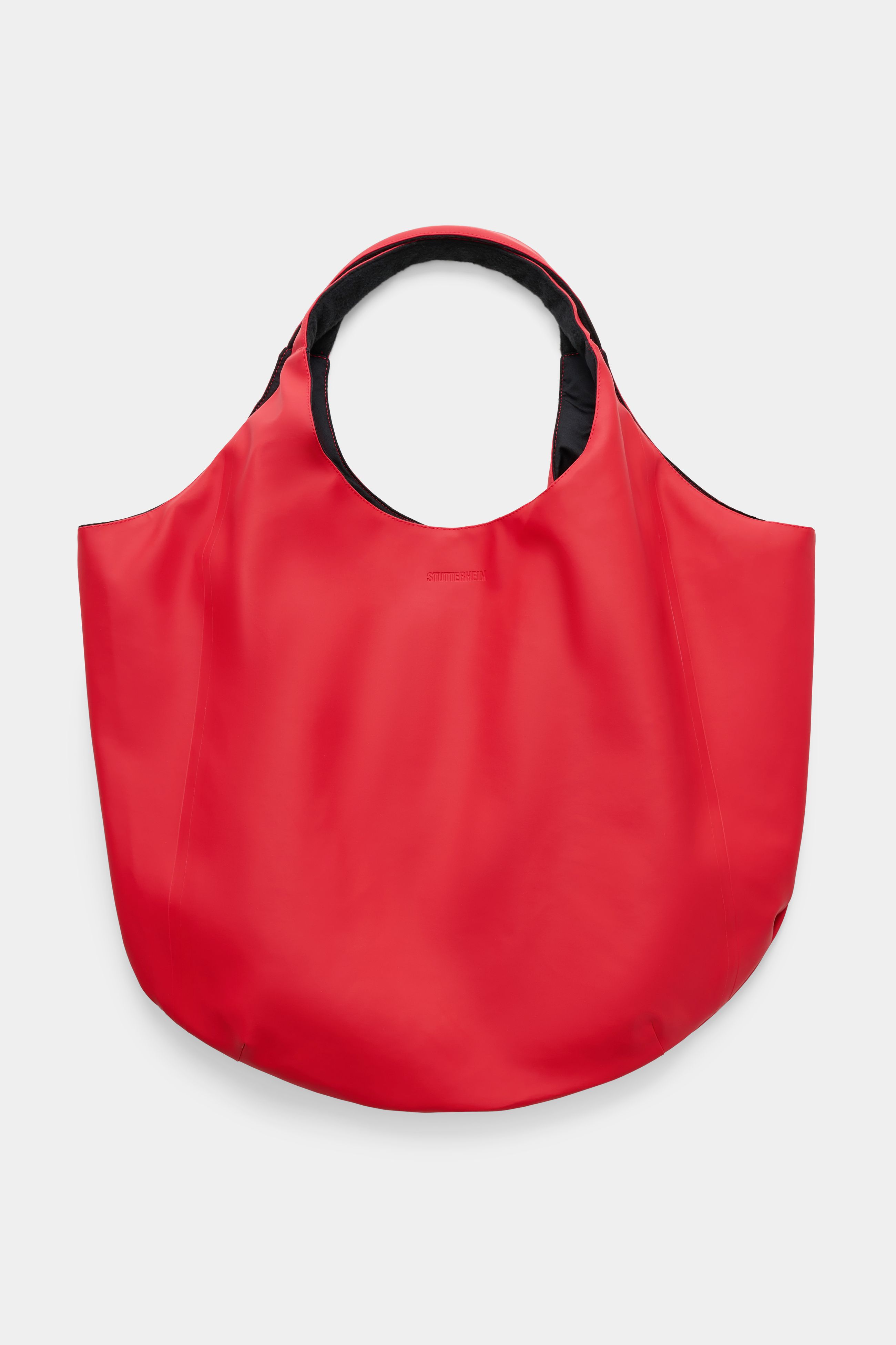 stutterheim svea puffer bag red accessories bags tote-bags