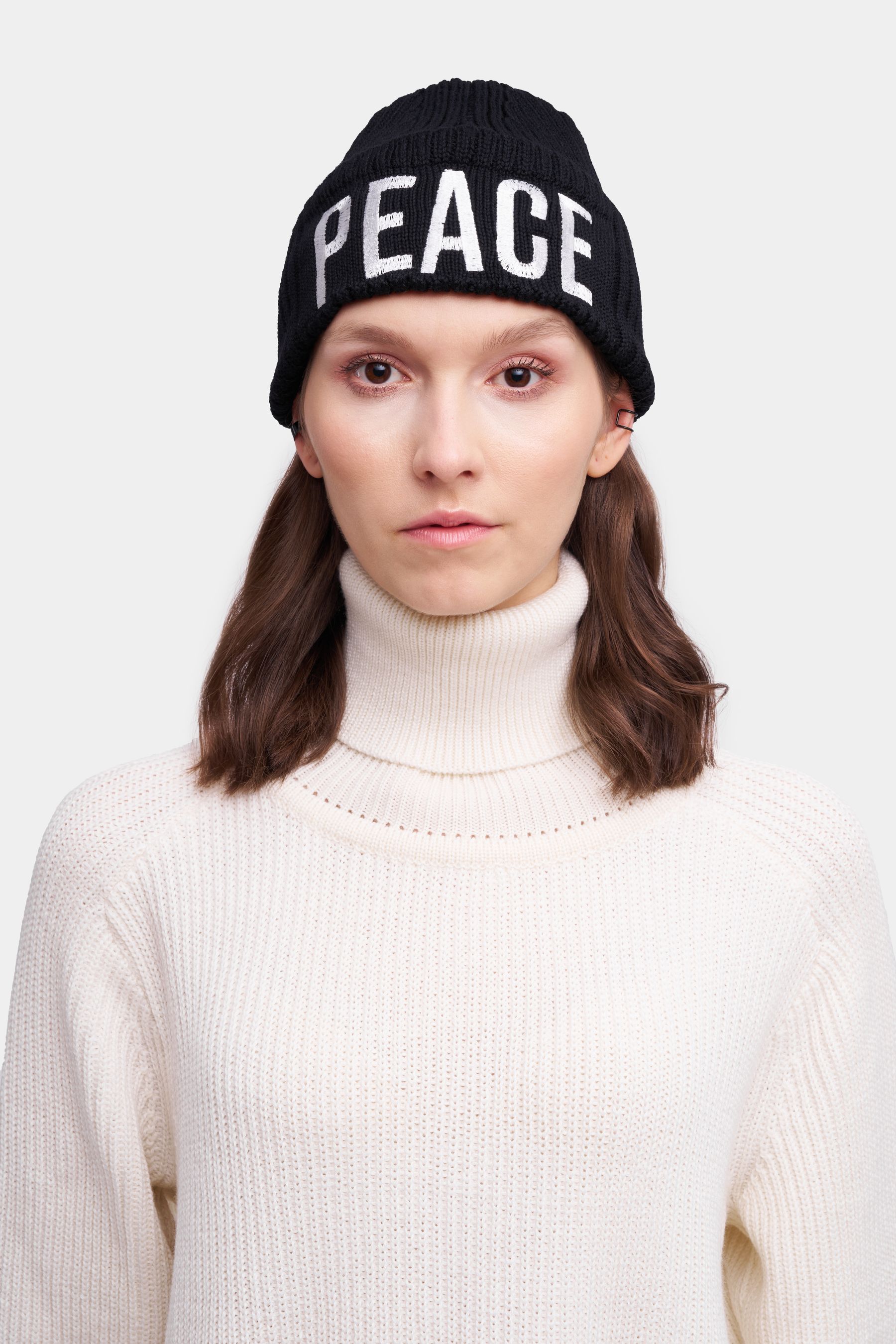stutterheim talk beanie black accessories hats-and-scarves beanies