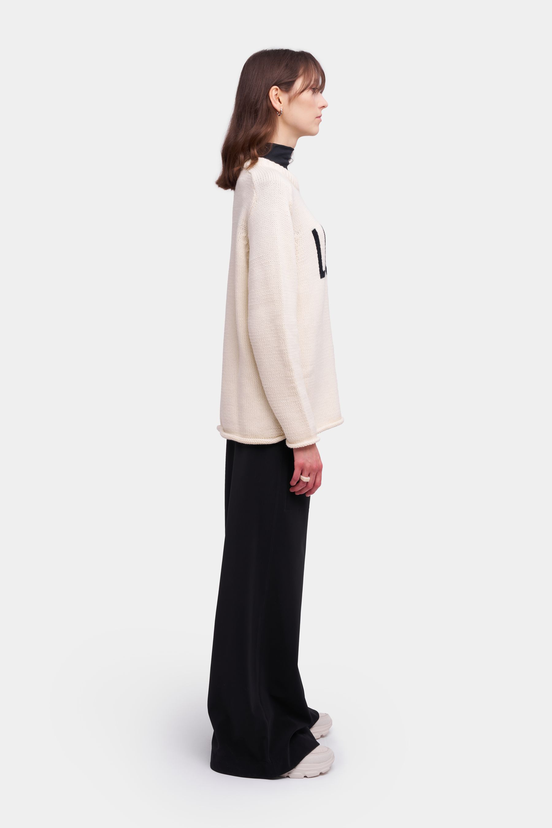stutterheim talk sweater off-white men knitwear