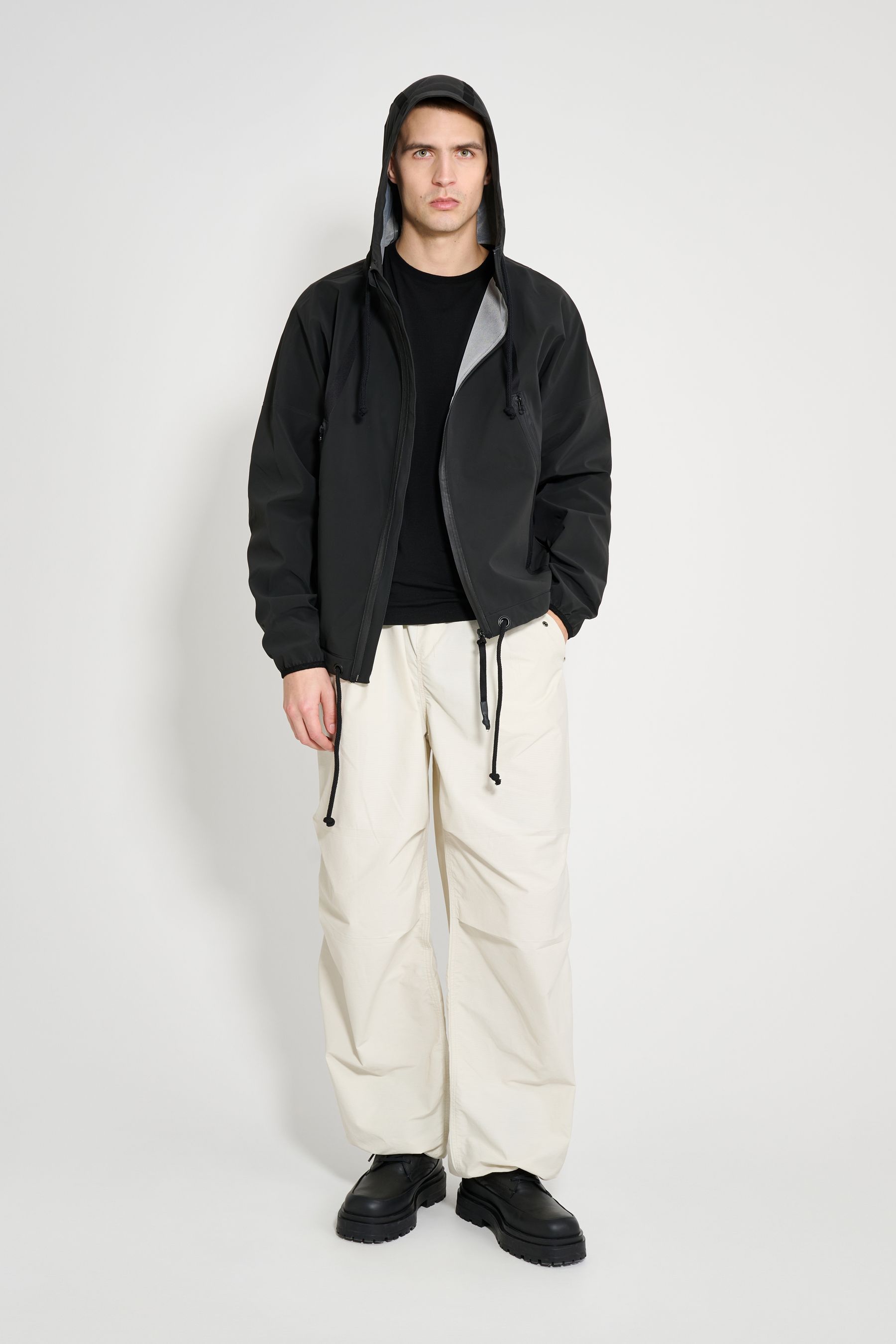 stutterheim traneberg tape jacket black men jackets