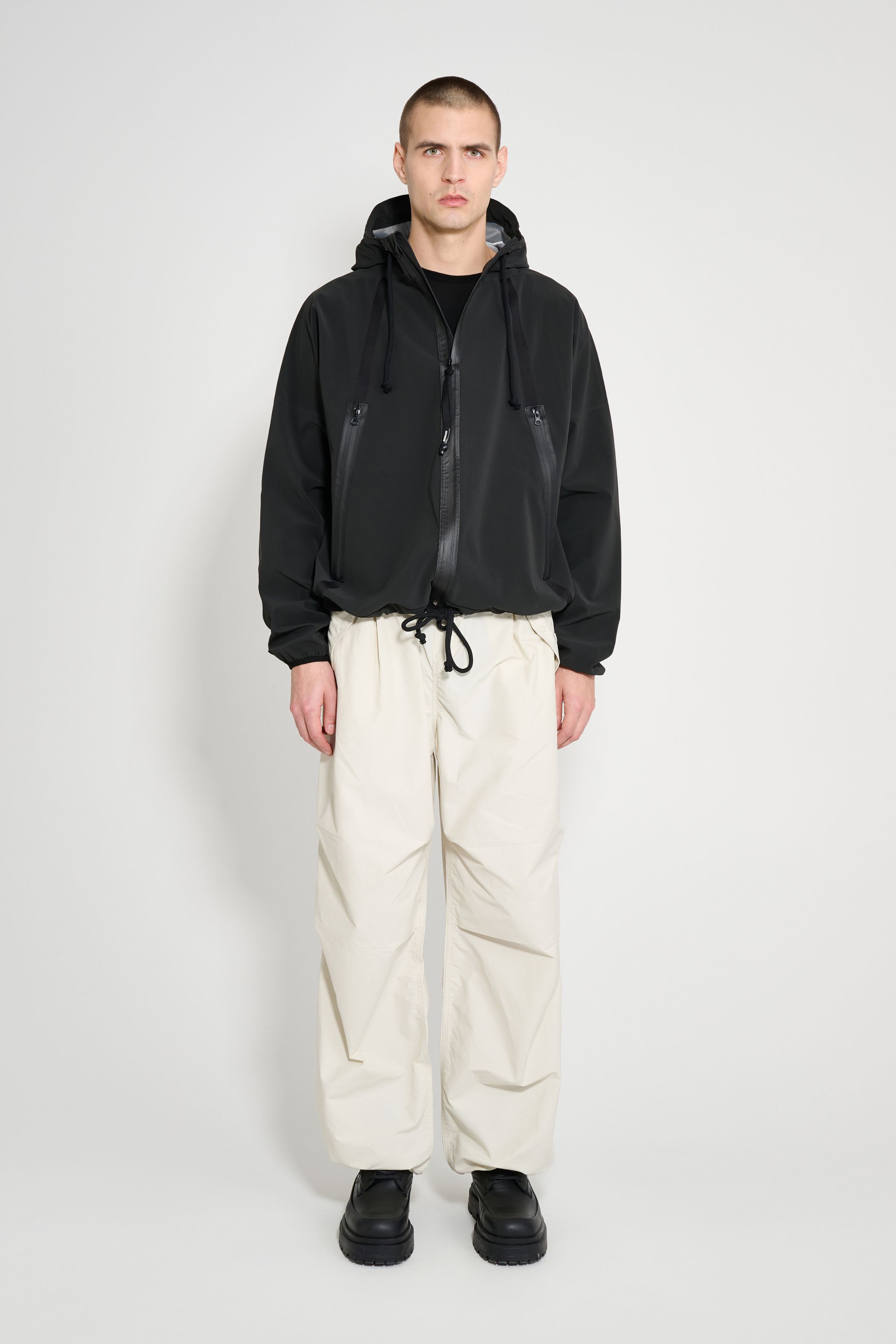 stutterheim traneberg tape jacket black men jackets