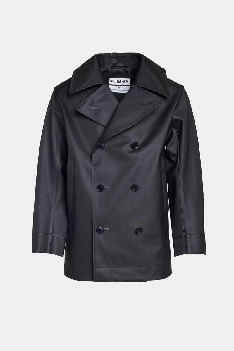 Stutterheim Tranholmen Double Breasted Raincoat