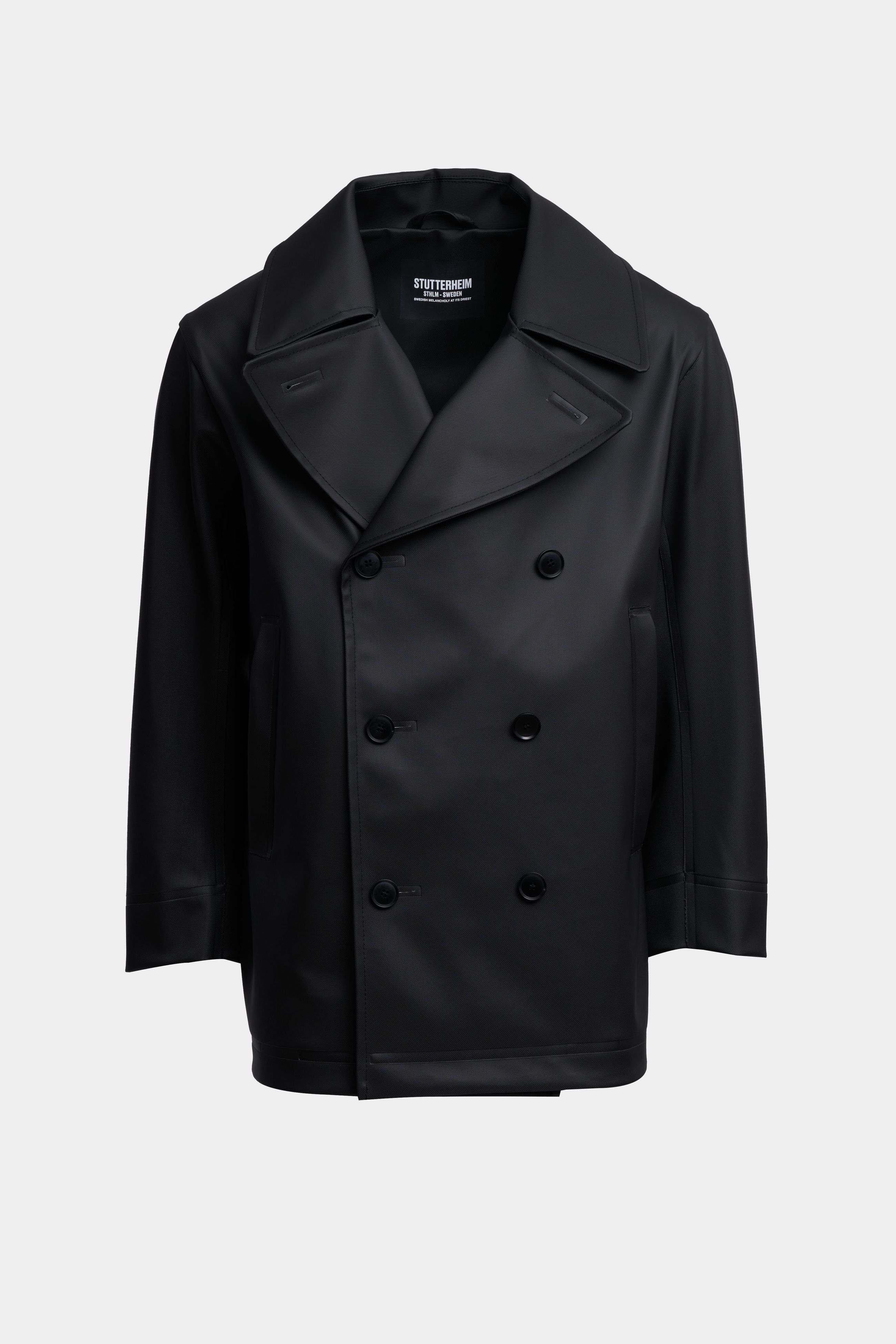 Stutterheim Tranholmen Double Breasted Raincoat