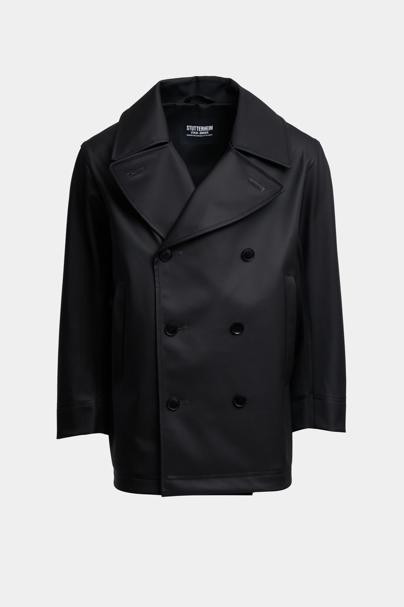 Stutterheim Tranholmen Double Breasted Raincoat