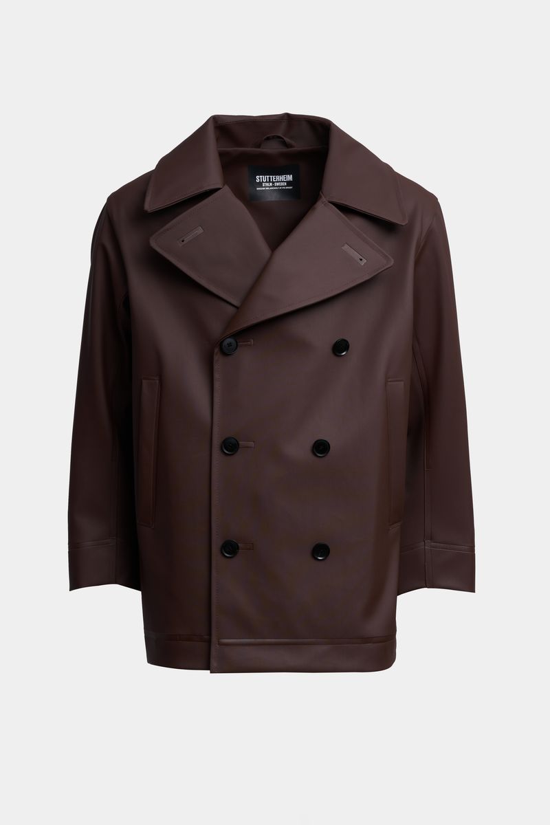 Stutterheim Tranholmen Double Breasted Raincoat