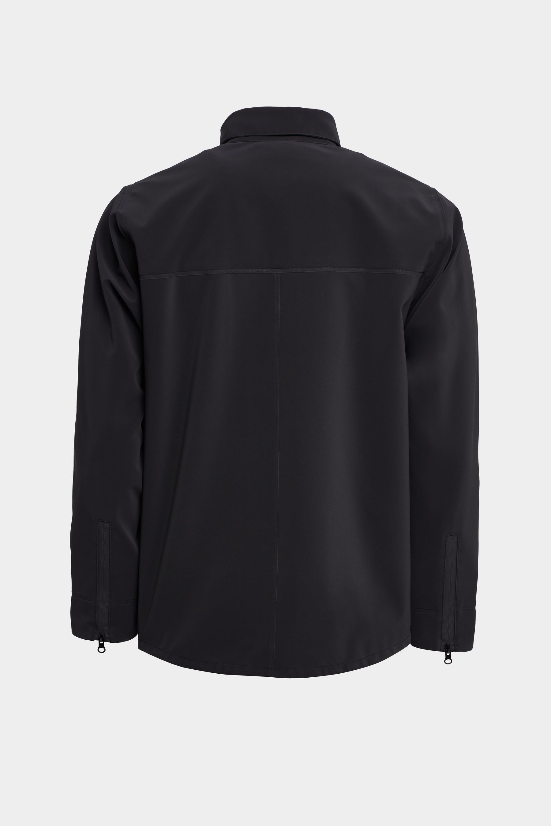 stutterheim vitaberg matte overshirt black men jackets overshirts