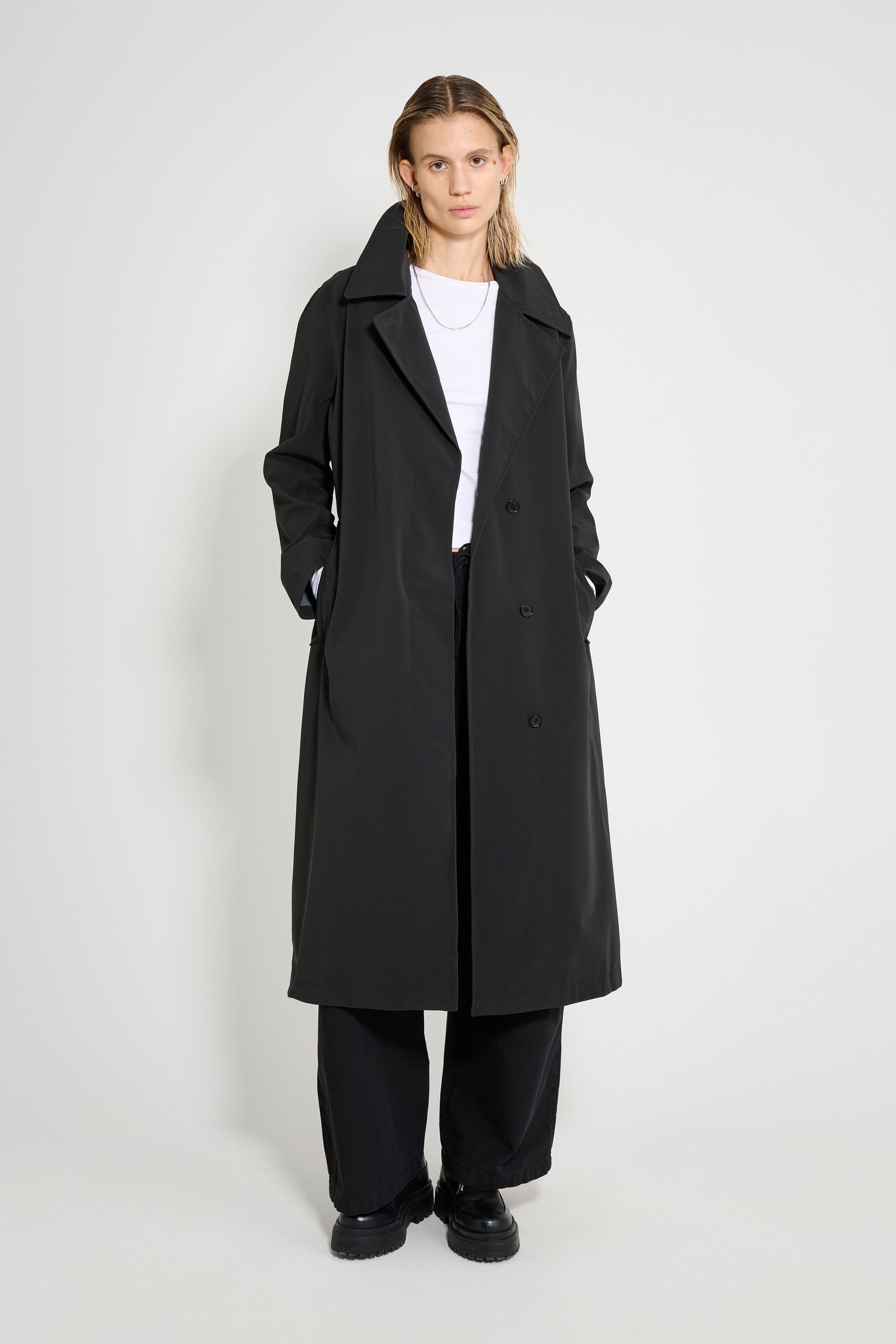 Wayfair Trench Coat Black