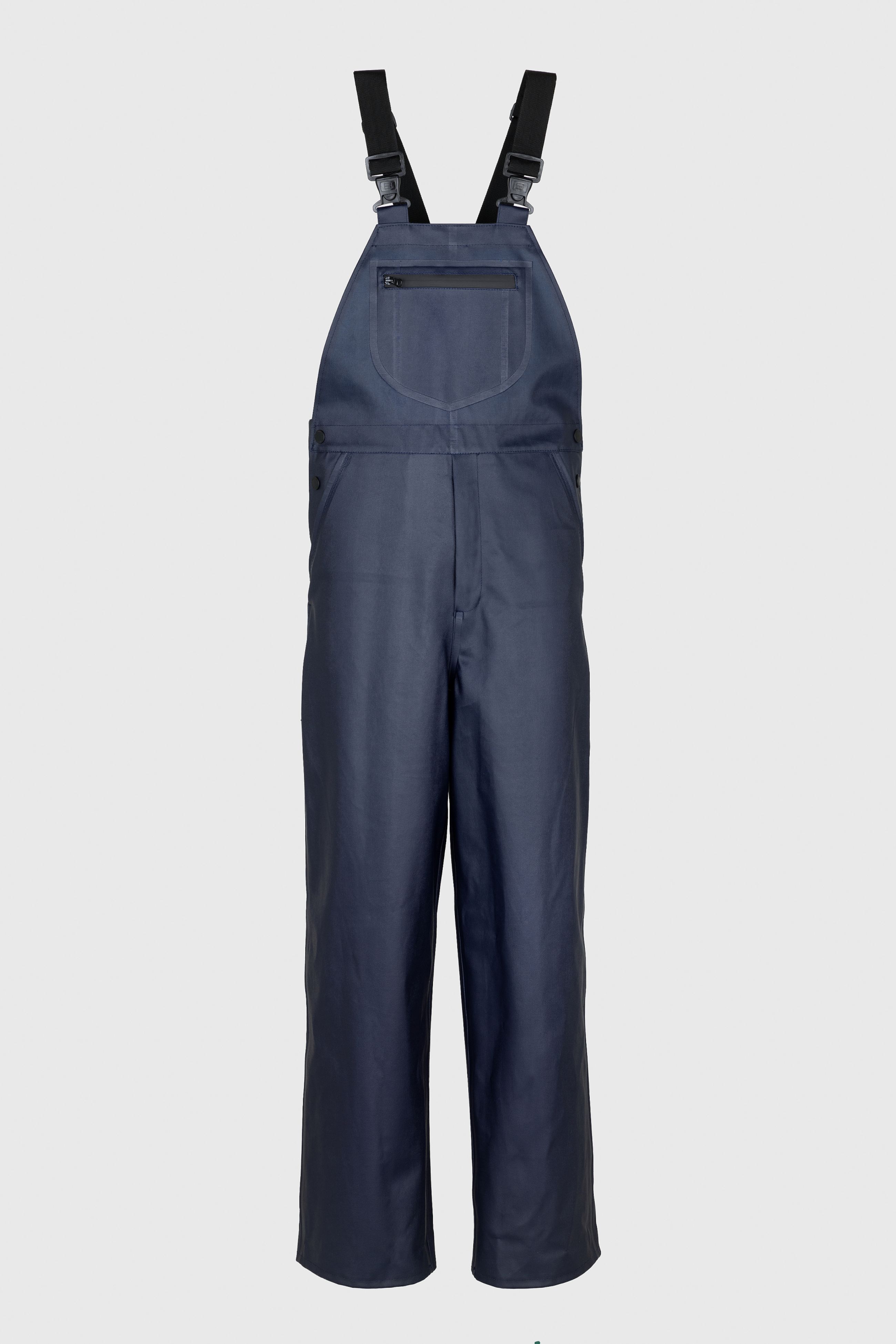 stutterheim unisex lee® x bib overall aviator navy  women bottoms trousers