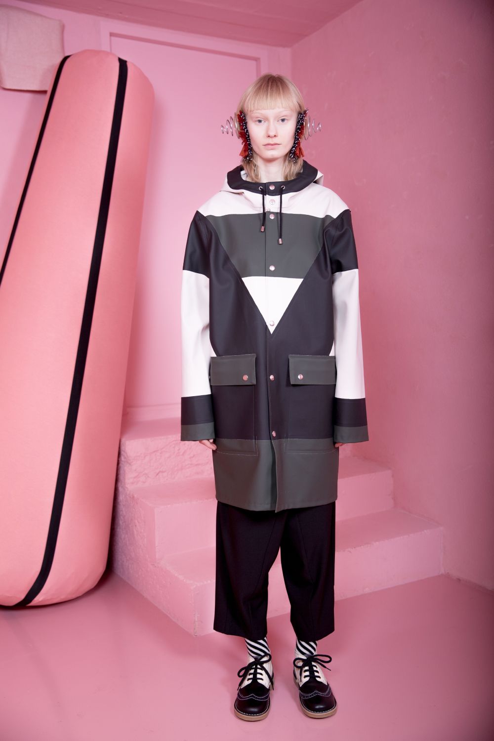 STUTTERHEIM HENRIK VIBSKOV レインコート L STUTTERHEIM & Henrik Vibskov | STUTTERHEIM US