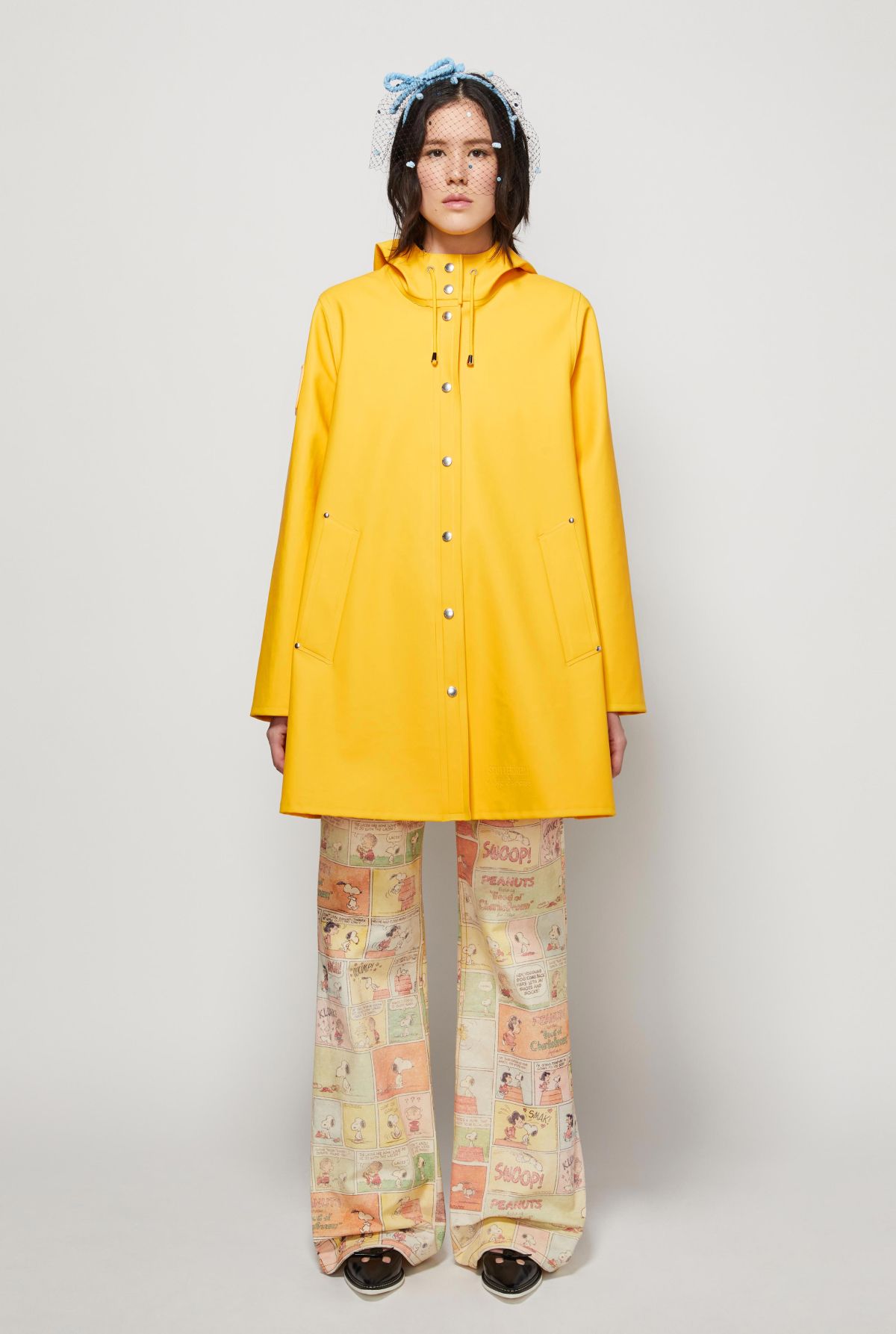 Stutterheim x Marc Jacobs レインコート ピンク STUTTERHEIM & Marc Jacobs Collaboration | STUTTERHEIM GB